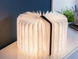 Лампа книга Gingko Smart Book Светильник блокнот 400 лм (дерево Орех) - фото 1
