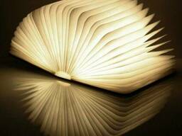 Лампа книга Gingko Smart Book Светильник блокнот 400 лм (дерево Орех)