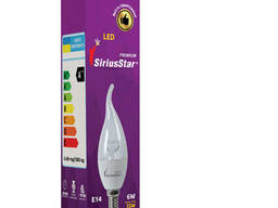 Лампа Siriusstar LED Т11-СA37 tail crystal-3301 6W-4000K-E14