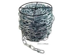 Ланцюг з короткою ланкою оцинкований ТМ "Virok" DIN 5685A; Ø= 8 мм, 25 кг, l= 20 м ±. ..