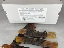 Ласощі для собак «жила станова з серцем»