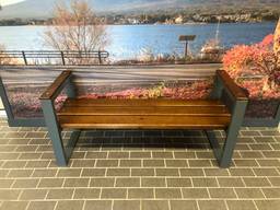 Лавочка "Европа" 1,5 м с немецким покрытием BASF