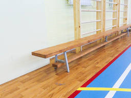 Лавочка гимнастическая, гимнастическое оборудование для школ