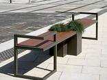 Лавочка парково-садовая Юджин long - фото 1