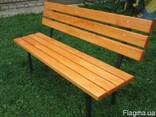 Лавочка уличная - фото 3
