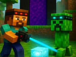 Лазерна битва за світ Minecraft — Сирецький парк, 27 липня о 17:00!