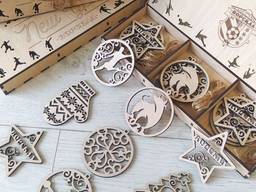 Лазерная резка и гравировка акрила, ПЭТ, фанеры, картона, кожи и др.