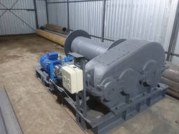 Лебедка маневровая ЛМ-140, электрическая маневровая лебедка