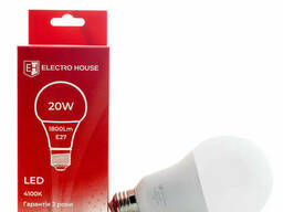 LED лампа A70 E27 20 Вт 4100К