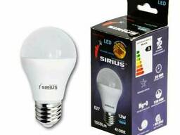 LED лампа Sirius 1-LS-3104 А60 12W-4000K-E27