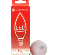 LED лампа свеча E14 8 Вт 4100К