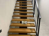 Лестница из Ясеня: ступени деревянные - фото 1