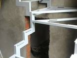 Лестницы внутренние межэтажные из металла, перила - фото 4