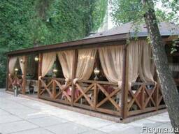 Летнии площадки: для кафе, рессторанов.