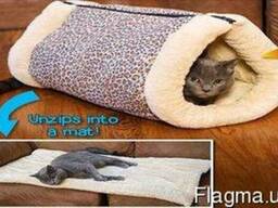 Лежак-кровать для кошки 2 in 1 Kitty Shack