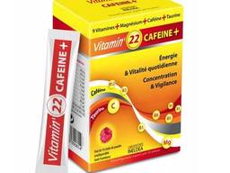 LIDK22 Витамин 22 Кофеин ПЛЮС / Vitamin 22 Cafeine +, 14 стиков