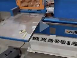 Лінія зрощення напівавтоматична, широріз MXB3512, прес для зрощення 6 м, клеєнамазка