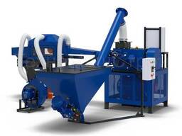 Линия брикетирования на базе шнекового брикетировщика "БШ-80"