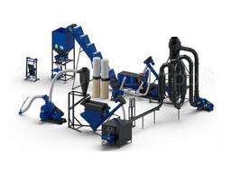 Линия Гранулирования. Полный комплекс. Оборудование для производства пеллет.