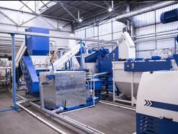 Линия грануляции пленочного сырья. Гранулятор.