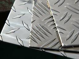 Лист. алюминиевый рифленый	4*1500*3000мм