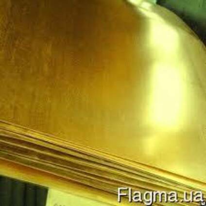 Лист латунный ЛС59-1 0.8 мм 600х1500 купить
