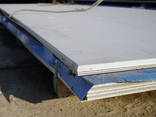 Лист нержавеющий 0,8*1250*2500 mm AISI 430 Linen PVC - фото 1