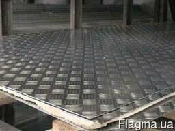 Лист нержавеющий рифленый AISI 304 1х1000х2000 мм