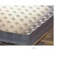 Лист рифленый, алюминиевый, 3х1500х3000 мм, купить, цена, доставка