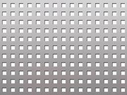 Лист стальной перфорированный, толщ. 2 мм, отверстие-квадрат