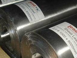 Свинец листовой 0.5х1000х8000 мм С1. доставка.