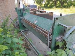 Листогиб параметры 5х2000 мм