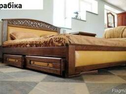 Ліжко з масиву дерева Арабіка