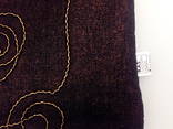 Льняна декоративна подушка – чохол «Black gold»