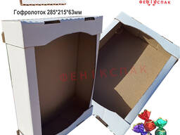 Лоток кондитерський 285*215*63мм білий