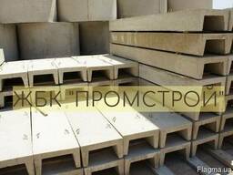 Бетонный Лоток водоотводной л4д8 (740х780х530)