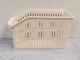 Лоток в холодильник 4,5 л 30 х 12,5 х 17см кремовый Полимербыт ПБ-805