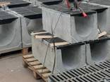 Лоток водоотводный бетонный ЛВ-30.40.41 с чугунной решеткой DN 300 - фото 3