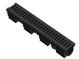 Комплект: лоток водовідвідний Лайт ЛВ-9,5.11,5.9,5-пластиковий з решіткою пластиковою