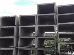 Лоток жби Л1 1990х1280х680 мм, лоток водоотводный