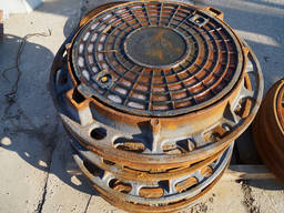 Люк чугунный магистральный ВМ с з/у болт