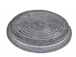 Люк чугунный тяжёлый телефонной сети типа «В» МТС с замком и нав. замком Купить, доставка