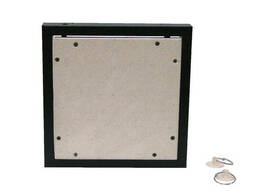 Люк Domi фронтально-распашний під плитку відкривання присоскою 400х400 мм