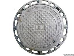 Люк канализационный Т с з/у(С250) Киевводоканал