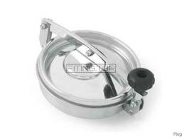 Люк нержавеющий Dn 200 без давления круглый AISI304