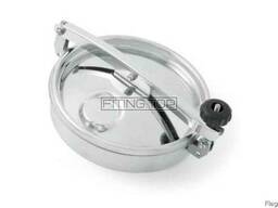 Люк нержавеющий Dn 300 без давления круглый AISI304