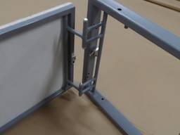 Люк під плитку и мозаїку потайний лючок скритий Люки-невидимки 400х400