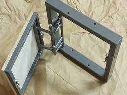 Люк под плитку потайной лючек скрытый Люки-невидимки Нажимной 300х300