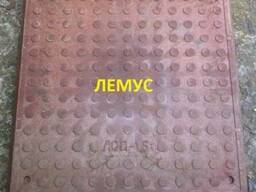 Люк полимерпесчаный квадратный терракотовый в Днепропетровск