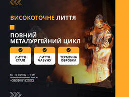 Ливарний завод пропонує чавунні кругляки